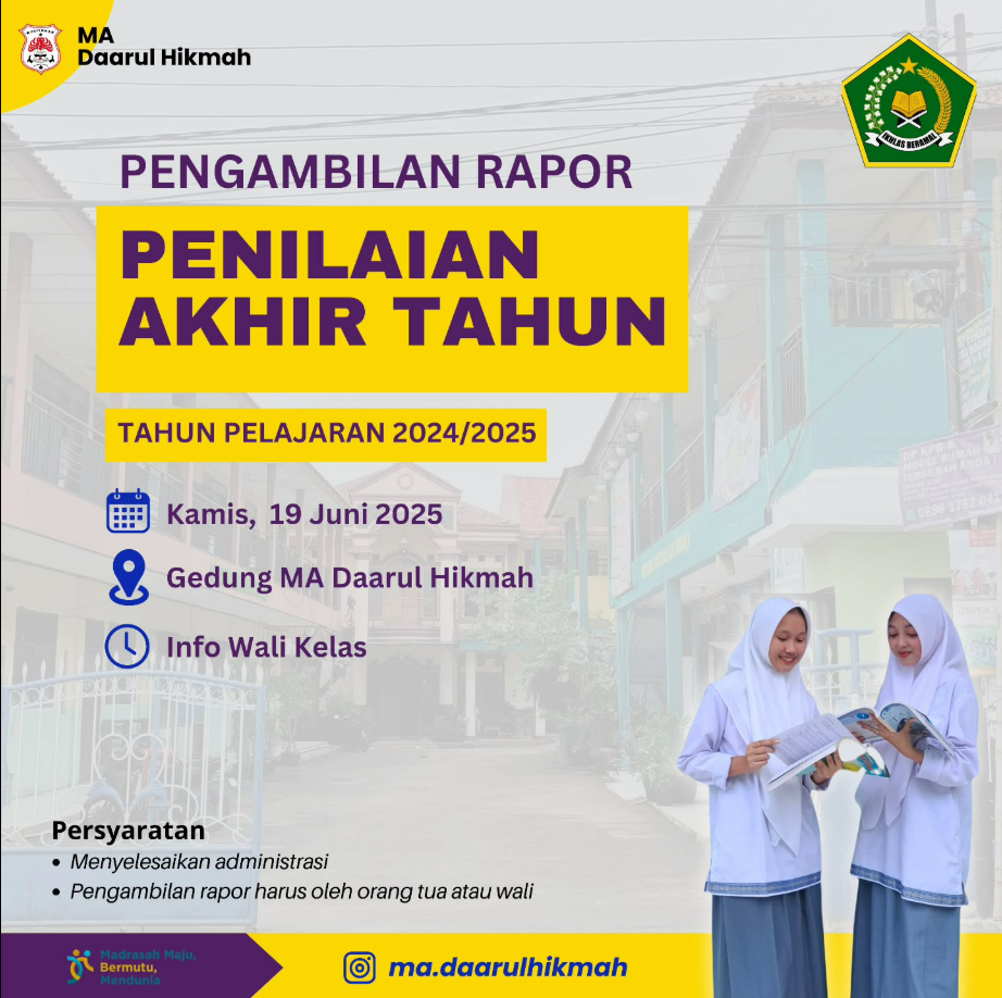 Penilaian Akhir Tahun Tahun Pelajaran 2024/2025